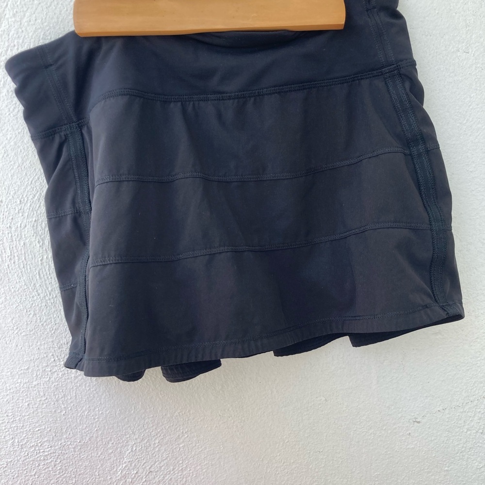 Lululemon Athletica Black Skorts with Athletic Design